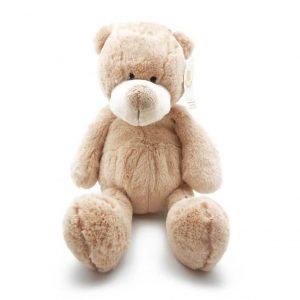 Slouchy Pale Brown Teddy Bear Plush