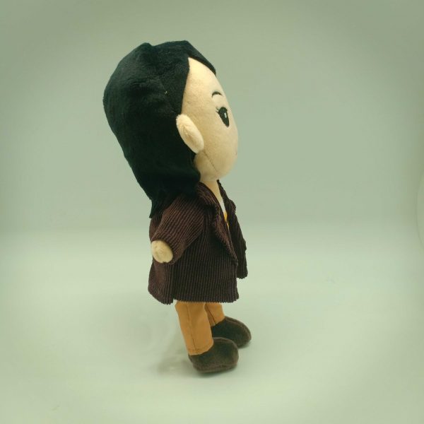 UPS plush girl side view