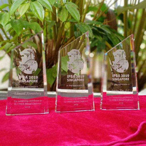 everest crystal trophy