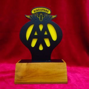 AAS logo trophy