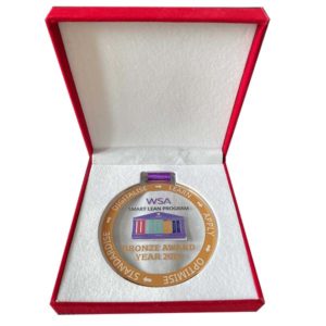 acrylic medal in gift box
