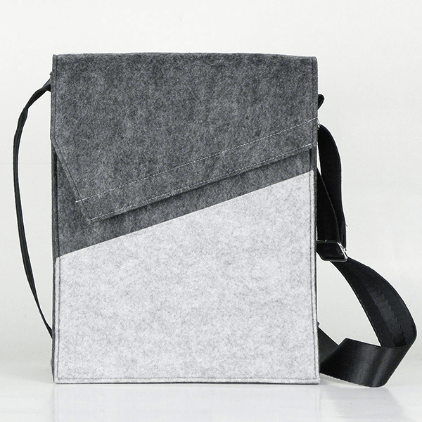 Felt messenger bag outlet
