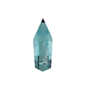 Pencil Crystal Trophy